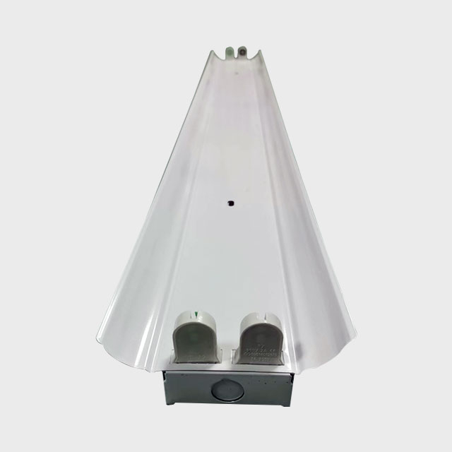 Lampshade bracket with double support and cover